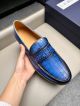 J.M.WESTON Man Blue Calfskin Business Leather Shoes 042842 (7)_th.jpg